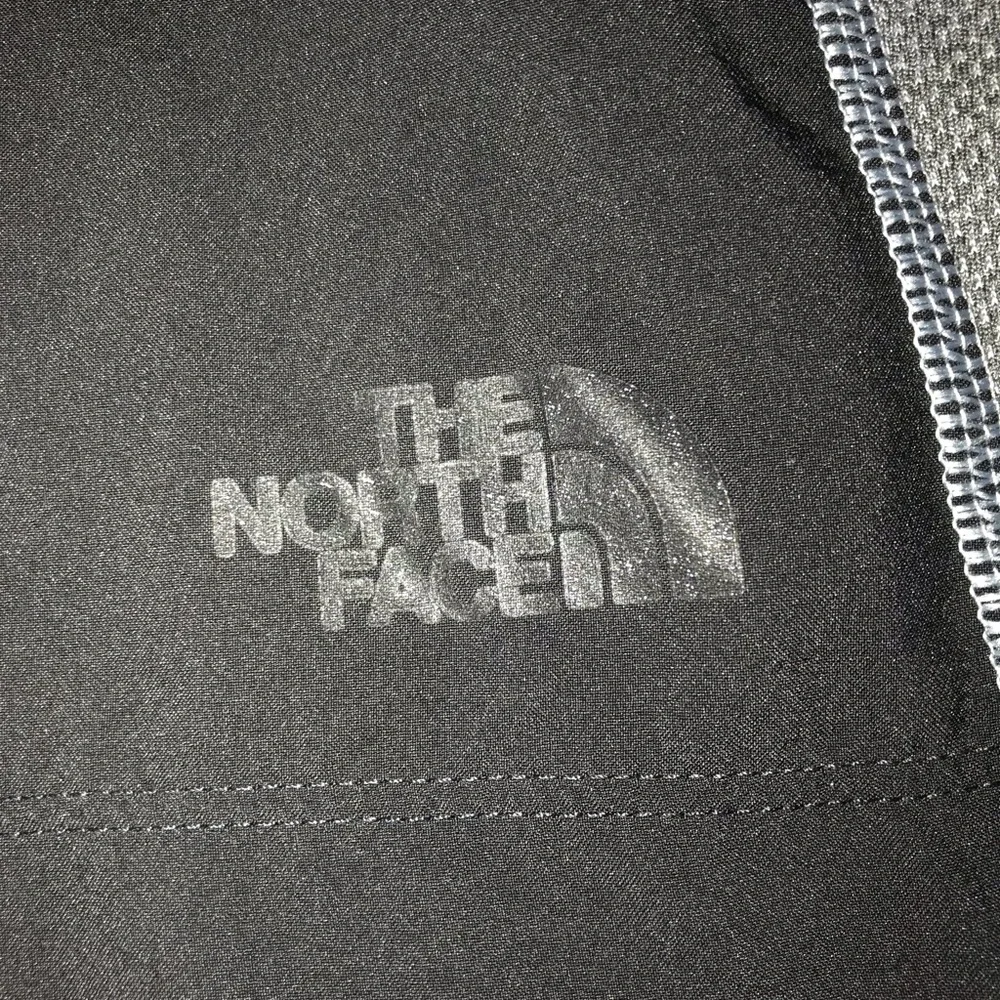 The North Face Black Athletic Shorts with Gray Panels